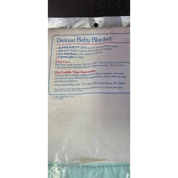 Cuddle Time deluxe baby blanket #A95 - Picture 5 of 5